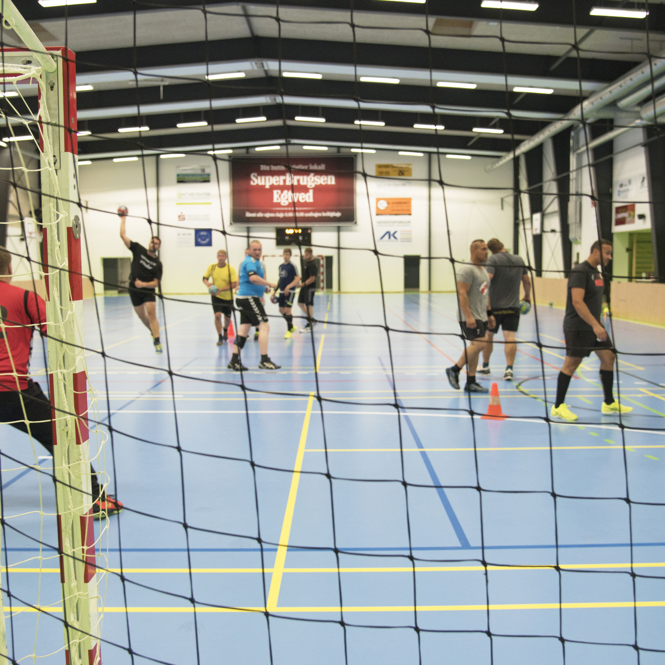Håndbold i hallen